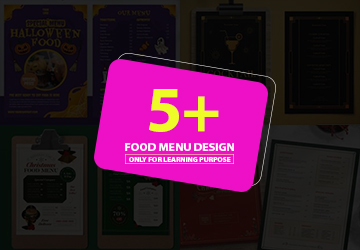 Food Menu Design Bundle 20